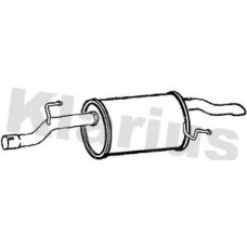 220908 KLARIUS Глушник вихлопних газів кінцевий