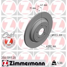 250.1397.20 ZIMMERMANN Гальмівний диск