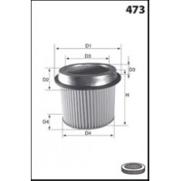 LFAF358 LUCAS FILTERS Повітряний фільтр