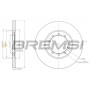 CD7537S BREMSI Гальмівний диск