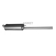 07.187 ASMET Середній глушник вихлопних газів