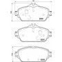 P 50 119 BREMBO КомплеК т гальмівних колодок, дискове гальмо