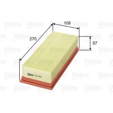 585082 VALEO Повітряний фільтр