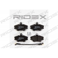 402B0036 RIDEX Комплект гальмівних колодок дисковий гальм
