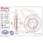 09.8304.1X BREMBO Гальмівний диск