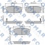 FO 931981 FOMAR Friction Комплект гальмівних колодок дисковий гальм