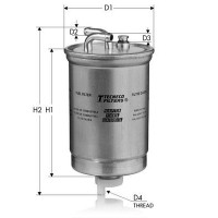 GS65 TECNECO FILTERS Паливний фільтр