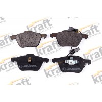 6000327 KRAFT AUTOMOTIVE Комплект гальмівних колодок дисковий гальм