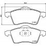 8DB 355 008-011 HELLA Комплект гальмівних колодок, дискове гальмо