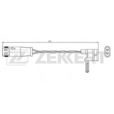 BS-8043 ZEKKERT Сигналізатор зносу гальмівних колодок