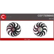 CEF73356AS CASCO Вентилятор охолодження двигуна