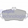 LP1401 DELPHI Комплект гальмівних колодок дисковий гальм