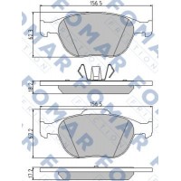 FO 907781 FOMAR Friction КомплеК т гальмівних колодок, дискове гальмо