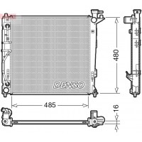 DRM41007 DENSO Радіатор охолодження двигуна