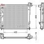 DRM41007 DENSO Радіатор охолодження двигуна