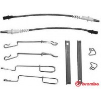 A 02 282 BREMBO Комплектуючі колодки дискового гальма