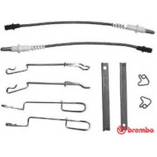 A 02 282 BREMBO Комплектуючі колодки дискового гальма