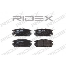402B0269 RIDEX Комплект гальмівних колодок дисковий гальм