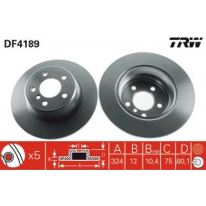 DF4189 TRW Гальмівний диск