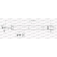 SAB8014.32 OPEN PARTS Амортизатор