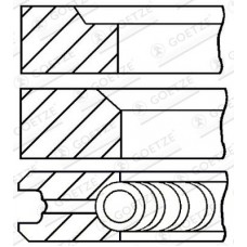 08-170600-10 GOETZE ENGINE Комплект поршневих кілець