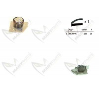 OBKWP0165 MABYPARTS Водяний насос комплект зубчастого ременя