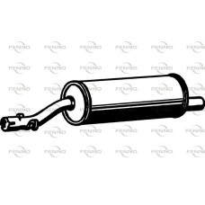 P4693 FENNO Середній глушник вихлопних газів