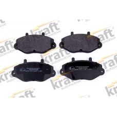 6002090 KRAFT AUTOMOTIVE Комплект гальмівних колодок дисковий гальм