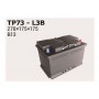 TP73 IPSA Стартерна акумуляторна батарея