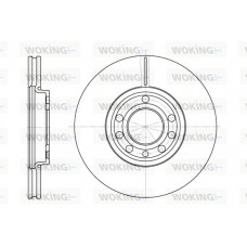 D6689.10 WOKING Гальмівний диск