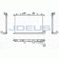 M-807055A JDEUS Интеркулер