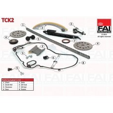 TCK2 FAI AutoParts Комплект цілі приводу розподільного валу