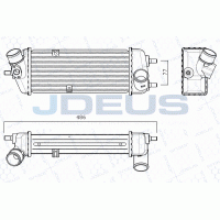 M-854033A JDEUS Интеркулер
