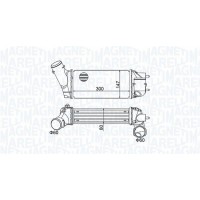 Интеркулер MAGNETI MARELLI 351319204680