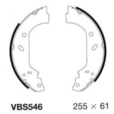VBS546 MOTAQUIP Комплект гальмівних колодок