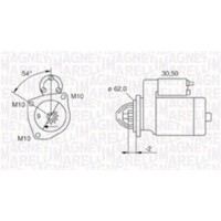 063720566010 MAGNETI MARELLI Стартер