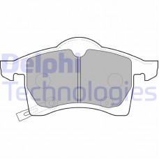 LP1309 DELPHI Комплект гальмівних колодок дисковий гальм