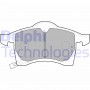 LP1309 DELPHI Комплект гальмівних колодок дисковий гальм