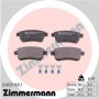 24820.160.1 ZIMMERMANN Комплект гальмівних колодок дисковий гальм