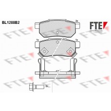 BL1288B2 FTE Комплект гальмівних колодок дисковий гальм