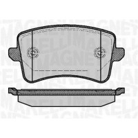 363916060141 MAGNETI MARELLI КомплеК т гальмівних колодок, дискове гальмо