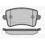 363916060141 MAGNETI MARELLI КомплеК т гальмівних колодок, дискове гальмо
