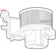 DEA07006 DENSO Вентилятор салону