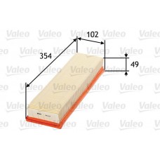 585114 VALEO Повітряний фільтр