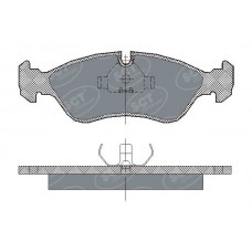 SP 122 PR SCT - MANNOL КомплеК т гальмівних колодок, дискове гальмо