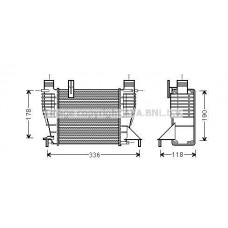 DNA4340 AVA QUALITY COOLING Интеркулер