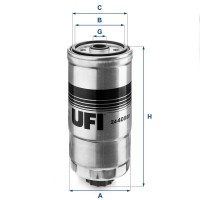 2440800 UFI Паливний фільтр