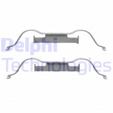 LX0508 DELPHI Комплектуючі колодки дискового гальма