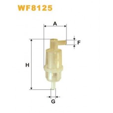 WF8125 WIX FILTERS Паливний фільтр