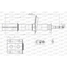 SAB8039.11 OPEN PARTS Амортизатор